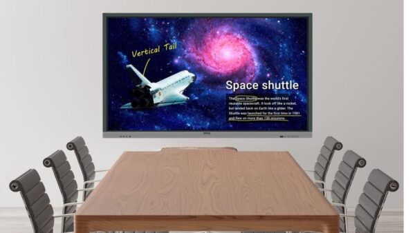 BenQ RE6501 – 65″ RE Series 4K UHD Interactive Flat Panel for Education - Image 2
