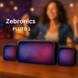 Zebronics Pluto 1 – 2.1 Channel Bluetooth USB Desktop Speaker