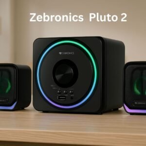 Zebronics Pluto 2 – 2.1 Channel Bluetooth USB Desktop Speaker