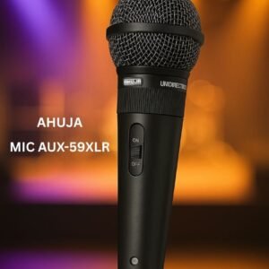 Ahuja MIC-AUX-59XLR – 3.5 mm AUX to XLR Male Adapter Cable (1.5 m, Shielded)