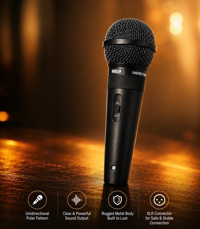 Ahuja AUX to XLR Adapter Cable