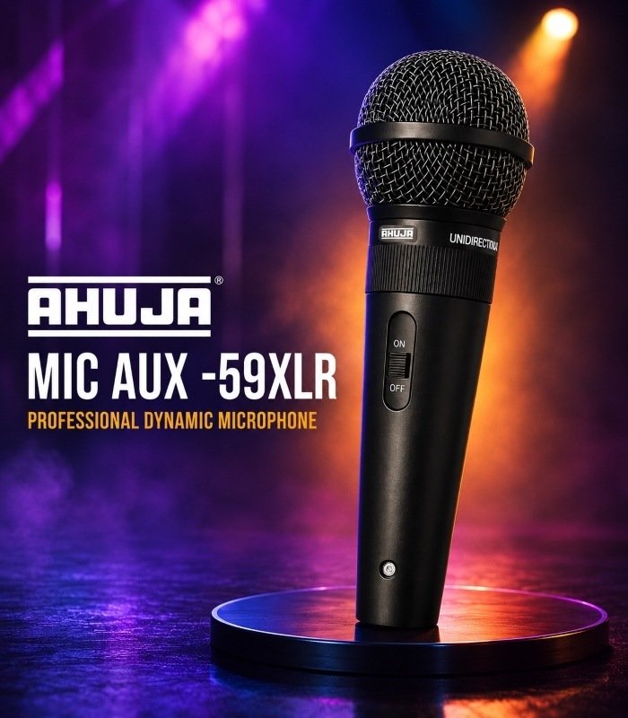 Ahuja MIC-AUX-59XLR–3.5 mm AUX to XLR Male Adapter Cable (1.5 m, Shielded) - Image 3