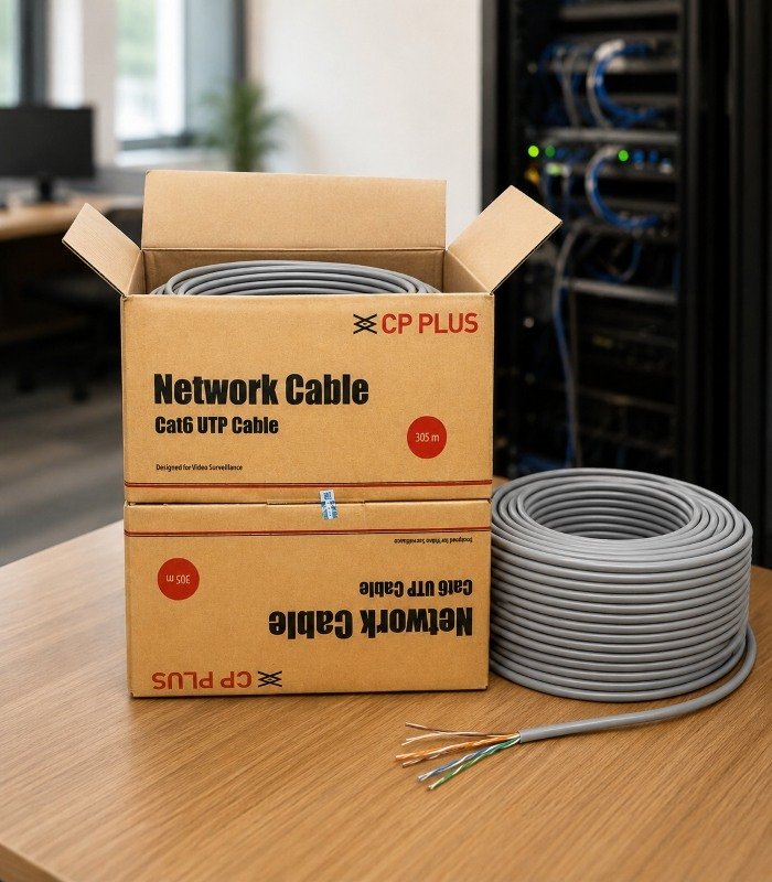 CP Plus Cat6 UTP Cable 305m