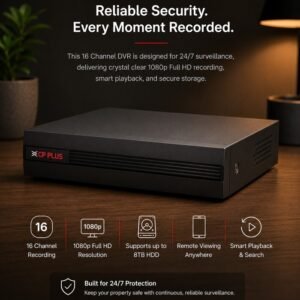 CP Plus 4CH DVR CP-UVR-0401F1-IC