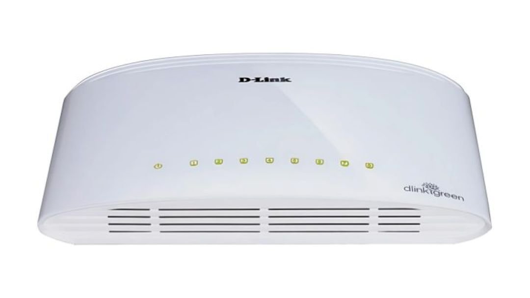 D-Link DGS-1008D–8-Port Gigabit Desktop Unmanaged Switch