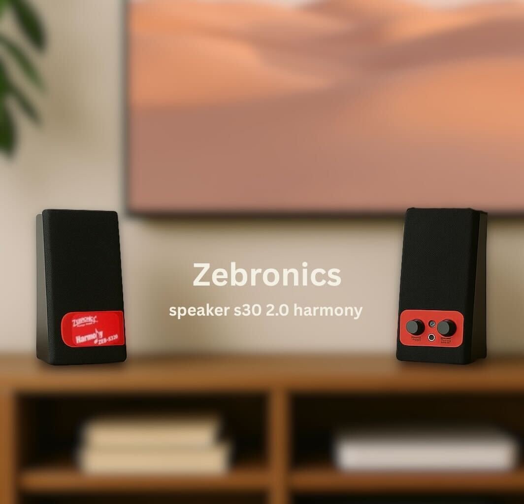 Zebronics S30 Harmony–2.0 Multimedia Speaker System