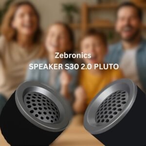 Zebronics Pluto S30–2.0 Channel Wired Multimedia Speaker System