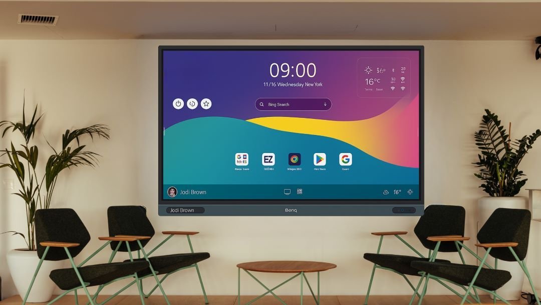 BenQ RE6504–65 Inch RE Series 4K UHD Interactive Flat Panel for Education - Image 2