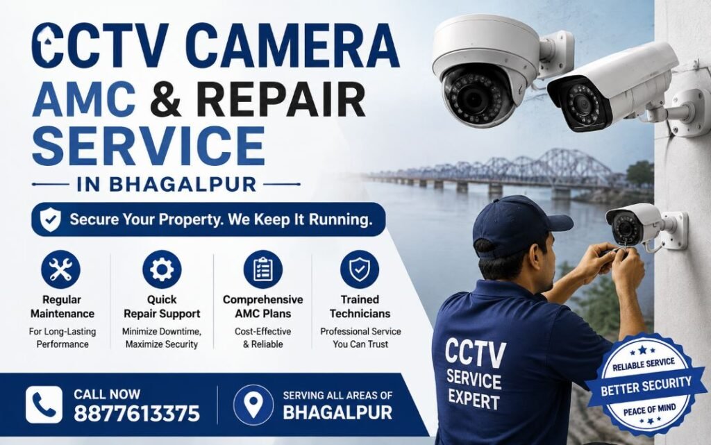 cctv amc repair bhagalpur