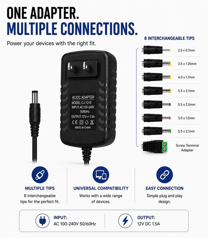 Carbonic Adapter 1.5 Amp - Image 3