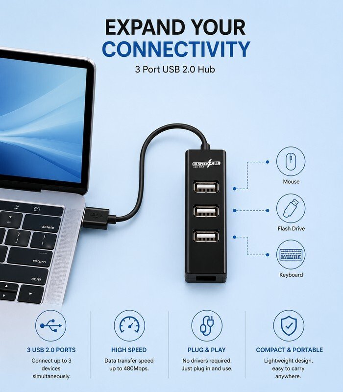 Electroline USB Hub - Image 4