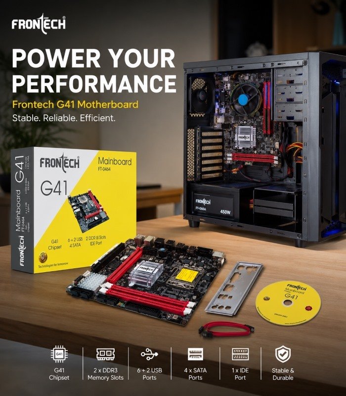 Frontech Mother Board G41 - Image 4