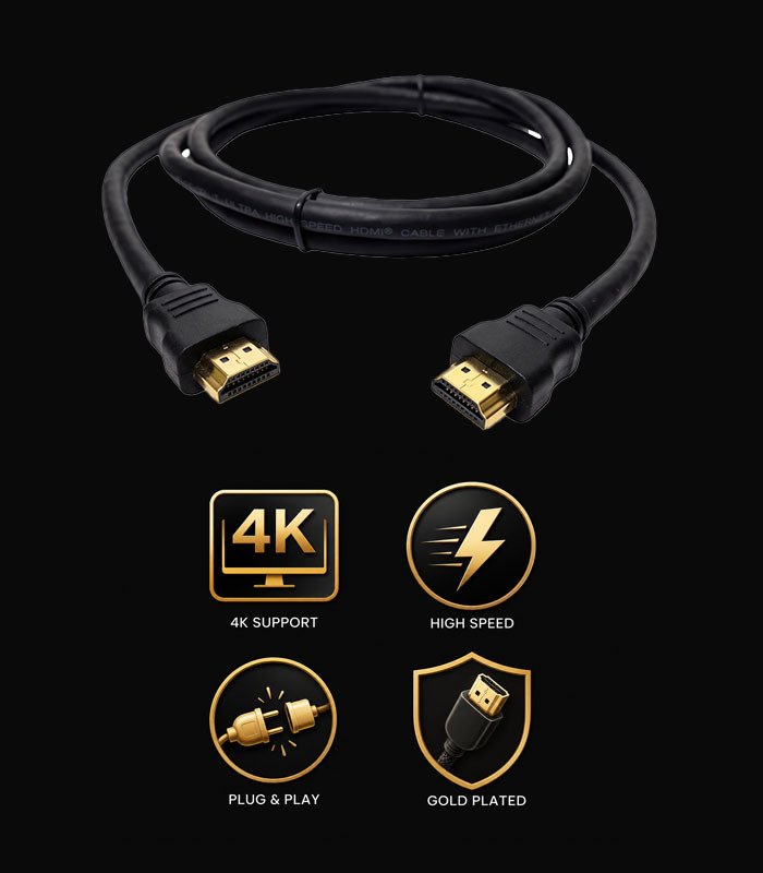 Hi Focus HDMI Cable 1.5M - Image 3