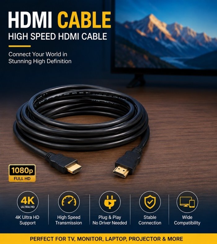 Hi Focus HDMI Cable 5M - Image 4