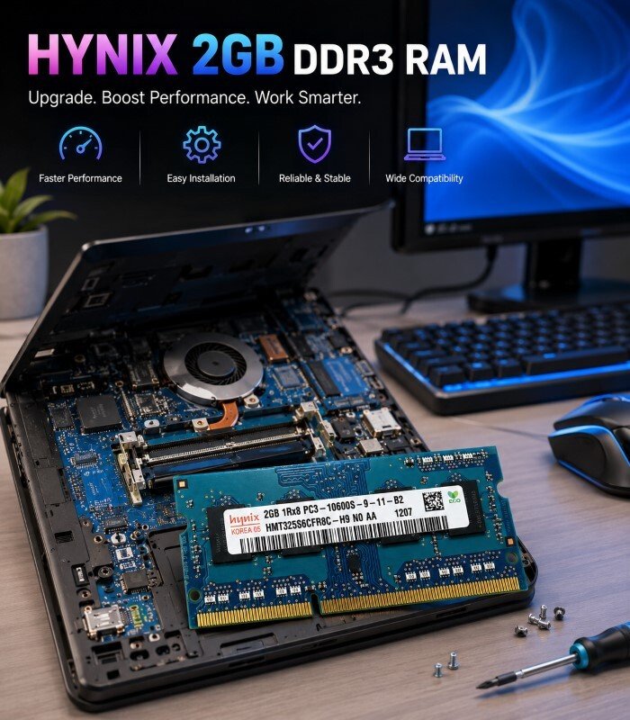 SK Hynix 2GB DDR3 RAM Laptop - Image 2