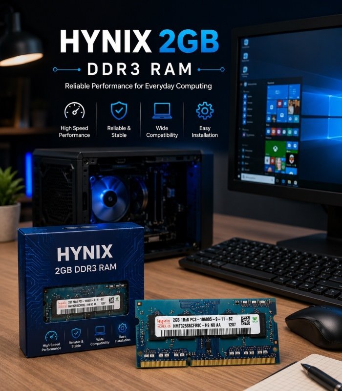 SK Hynix 2GB DDR3 RAM Laptop - Image 4