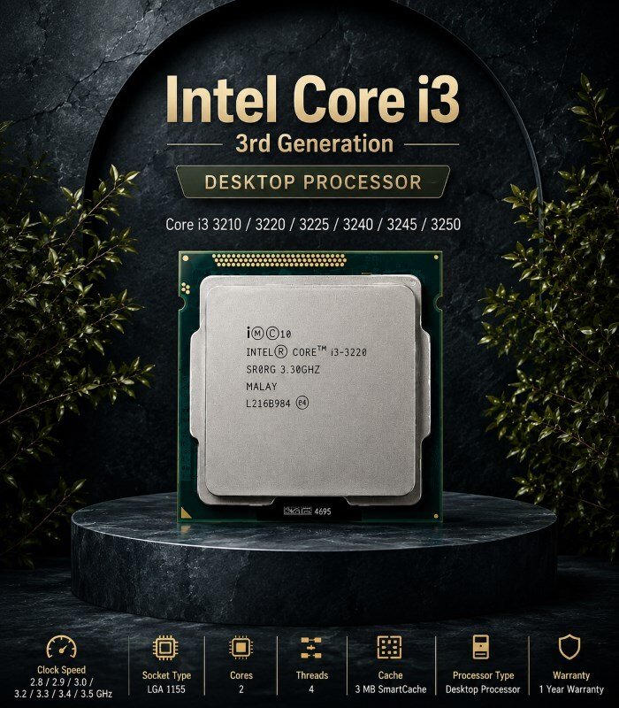 Intel I3 3rd Gen Processor - Image 4