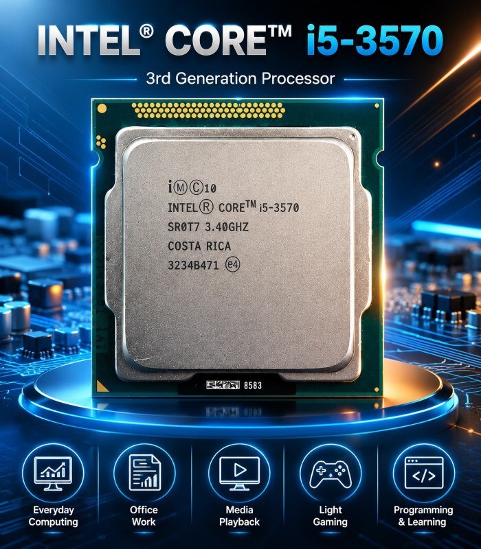 Intel I5 3rd Gen Processor - Image 2