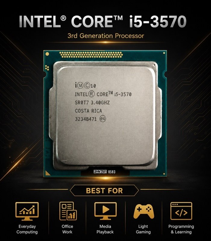 Intel I5 3rd Gen Processor - Image 3