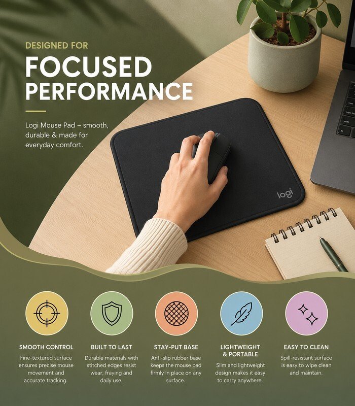 Logitech Mouse Pad Cheap - Image 3
