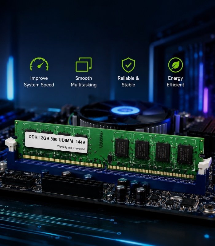 SK Hynix 2GB DDR2 RAM Desktop - Image 2