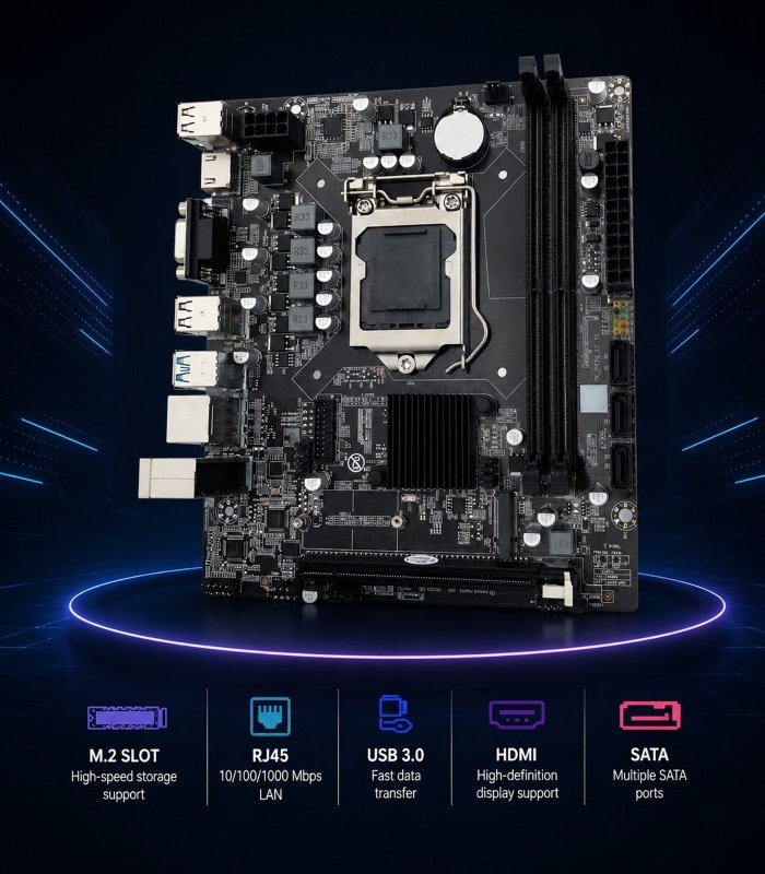 Zebronics Mother Board H110 M2 - Image 4