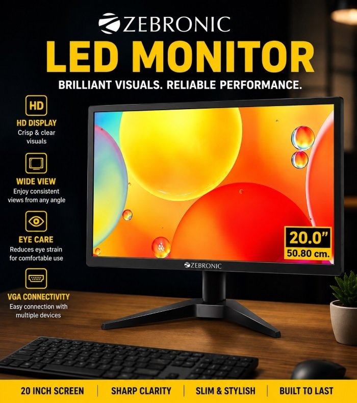 Zebronics 19 Inch Monitor - Image 2