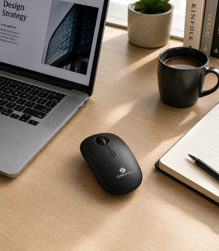 Zebronics Wireless Mouse Bold