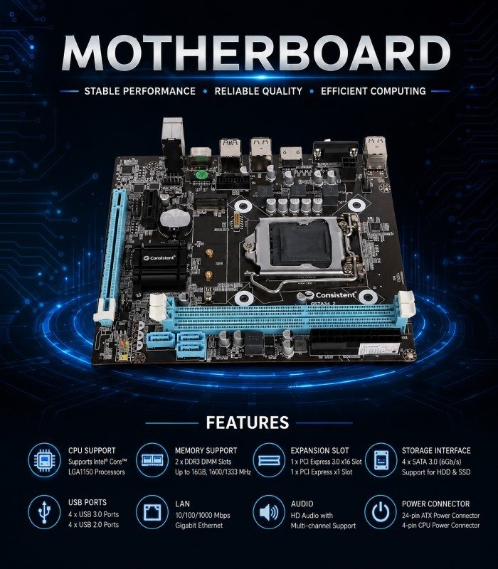Consistant Mother Board H81 - Image 2