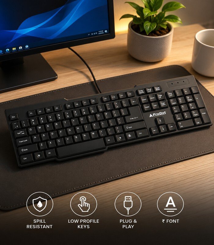 Prodot Keyboard Black - Image 2